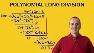 How To Do Polynomial Long Division The Easy Way