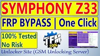 Symphony Z33 FRP Bypass By TFM Tool
