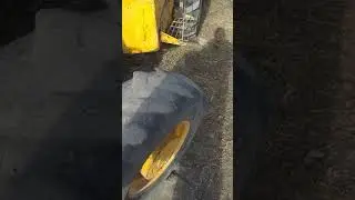 Едем менять резину JCB 3cx часть 1