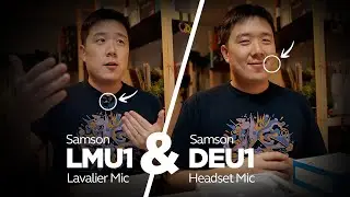 Samson LMU1 Lavalier Mic & DEU1 Headset Mic - Unboxing and Testing