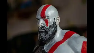 Кратос/ бог войны/ 3D обработка/история героя/Kratos/ God of War/ 3D processing/Hero story