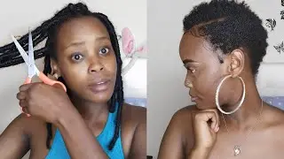🇿🇦 How To : Remove Distressed Locs + Wash & Style (1 MONTH OLD) |south African YouTuber