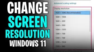Windows 11 - How to Change Screen Resolution and Size (2025 Update) ✅