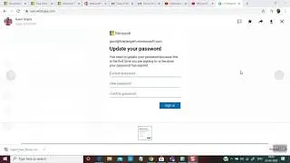 Microsoft Teams Updating Password
