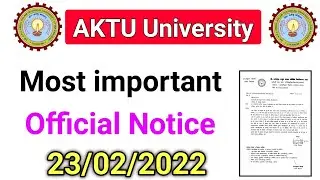 AKTU Latest Official Notice | AKTU Latest News Today | Aktu Exam Latest Update Today 2022