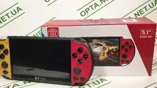 Обзор на портативную игровую консоль X7 Plus 9999 ИГР!