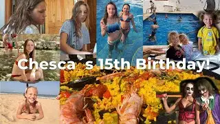 Chesca's 15th Birthday (and Kylo the dog's 5th!) POOL PARTY!!!!