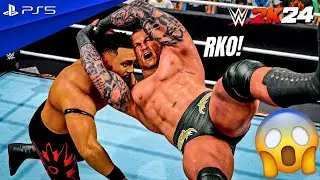 WWE 2K24 - Jacob Fatu vs. Randy Orton - Full Match at SummerSlam 2024 | PS5™ [4K60]