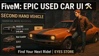 Selling used vehicles FiveM
