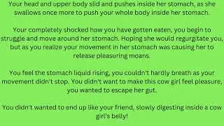 (Requested) Cow Girl 2 Fatal Vore