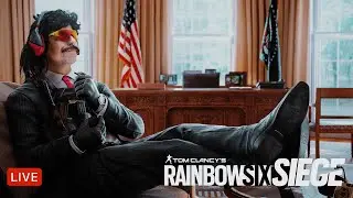 🔴LIVE - DR DISRESPECT - RAINBOW SIX SIEGE - GOLD RANK SOLO