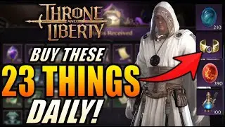 Throne and Liberty - Don't Miss Out on MASSIVE Character Progress and Lucent Gains! - Merchant Guide