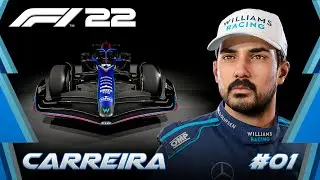 F1 22 - INÍCIO DO MODO CARREIRA NA FÓRMULA 1 - GP BAHREIN #1