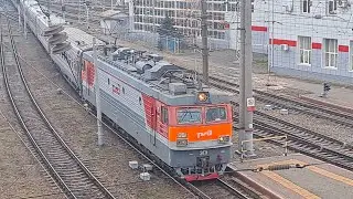 Передан с ГЖД на ПРИВЖД! ЭП1-051 с поездом №382 Москва - Грозный
