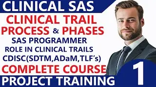 What is a Clinical Trial & How Does It Work👍 SAS Programmer Role in Clinical Trial Process Video - 1
