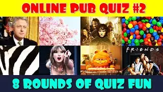 Pub Quiz (Part 2) | Online Pub Quiz 🧠 🍻