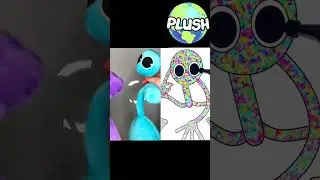 Aqua or Purple? 🤔🌈 Rainbow Friends Roblox 