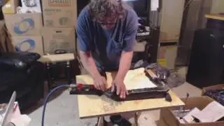 Homemade Go kart, Upholstering The Seat