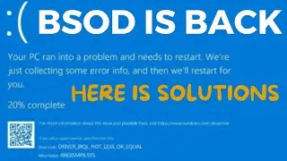 How to Fix Crowdstrike Blue Screen BSOD Error in Windows | Windows 10 Blue Screen BSOD Error