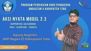 2.3.10 AKSI NYATA CGP - COACHING UNTUK SUPERVISI AKADEMIK (Tahap Pra-Observasi & Observasi)