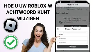 Hoe je je wachtwoord in Roblox kunt wijzigen |Roblox-wachtwoord wijzigen 2024