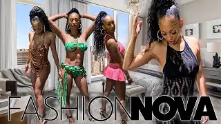 @FashionNova 3 PIECE SWIMSUIT HAUL | LIFE WITH ROYALTY