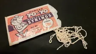 70 year old yoyo strings. 1950's Duncan yoyo strings.