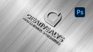Create 3D Steel Style Logo With Logo Mockup in Photoshop | Tutorial