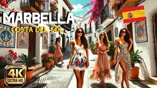 MARBELLA 🇪🇦 Spain - Paradise on the Costa del Sol, Andalusia /4K VIDEO