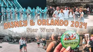 DISNEY WORLD & FLORIDA VLOGS 2024 ✨ - Day 16 | Star Wars Day 2024 | May 4th 2024 | Huge Disney Haul