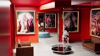 Modélisation 3D - Concept Galerie d'Art 