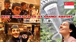 What a SURPRISE ‼️| Exploring World’s Best Airport🇸🇬