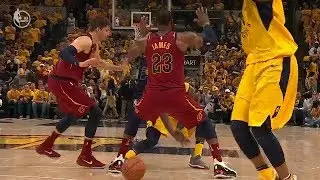 Victor Oladipo nutmegs LeBron James | Cavaliers vs Pacers Game 6