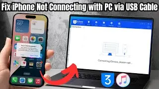 Fix iPhone Not Connecting to 3uTools & iTunes | 3uTools Stuck On Connecting iDevice