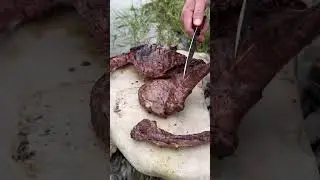 Сочный Рибай на кости от мясной компании  Гурмит.   