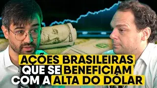 "Quando o DÓLAR SOBE essas AÇÕES SOBEM junto.." - TIAGO REIS e VITOR DUARTE)
