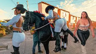 The Sexiest Women Riding Horses in Colombia 🔥