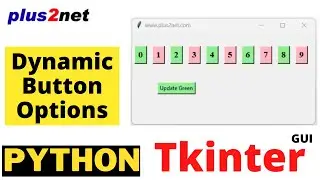 Tkinter managing options of dynamically created buttons by changing background colour