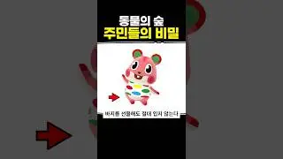 동물의 숲 주민들의 비밀