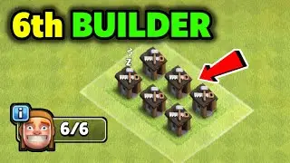 How To Build The 6th Builder Hut in Clash of Clans COC