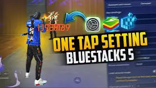 ONE TAP Headshot Settings PC | 95% HEADSHOT RATE | Bluestacks 5 Best Headshot Settings
