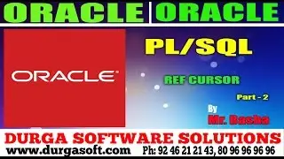 Oracle Tutorial||onlinetraining||pl/sql||Ref cursor part-2 by Basha