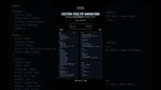 Custom tooltip animation 