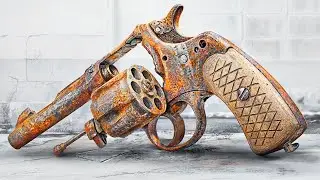 Smith&Wesson | Реставрация старого ржавого револьвера