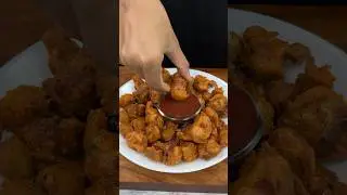 Monsoon Special Soya Pakoda ASMR Cooking #shorts #crunchytreats #recipe #asmrcooking