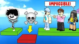 Finding the IMPOSSIBLE STICKMEN... (Roblox With Friends!)