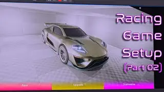 Garage Widget Setup | Unreal Engine | Racing Game Tutorial