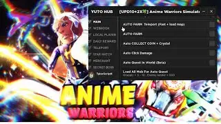 ANIME WARRIORS SIMULATOR 2 Script 2023(YUTO)AUTO FARM|COLLECT|AUTO DUNGEON|BATTLE|HATCH AND MORE!