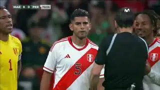 PERÚ 🇵🇪 0-0 🇲🇦 MARRUECOS | ¡Tarjeta roja para CARLOS ZAMBRANO y Sofiane Boufal!
