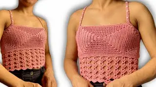 Blusa a CROCHET paso a paso  alexandracrochet